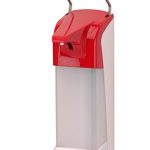 دیسپنسر فایبر گلاس یک لیتری با پمپ پلاستیکی