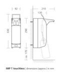دیسپنسر تاچ لس مدل 1418276 IMP T P Touchless Lumions red - Image 6