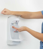 دیسپنسر تاج لس رومیزی بدنه فایبرگلاس با پمپ پلاستیک - Image 5