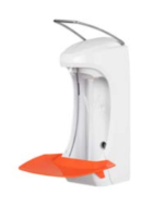 دیسپنسر تاج لس رومیزی بدنه فایبرگلاس با پمپ پلاستیک - Image 3