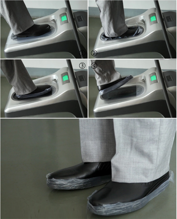 روش استفاده از دستگاه کاور کفش حرارتی 
